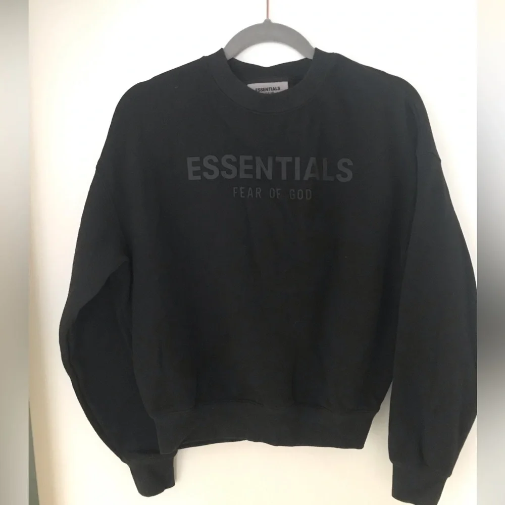 Essentials Fear of God Sweatshirt Kids SZ 10,L.